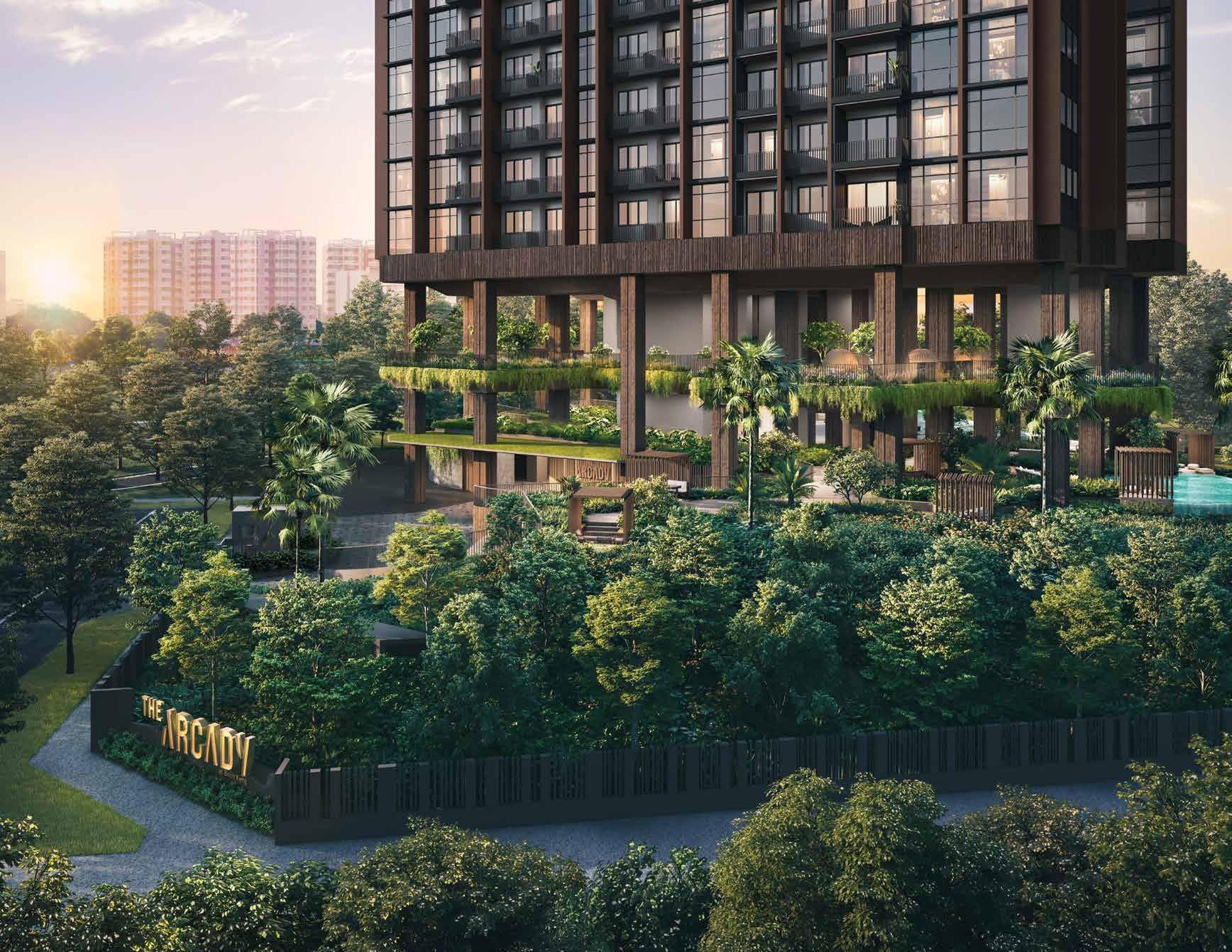 The Arcady at Boon Keng development